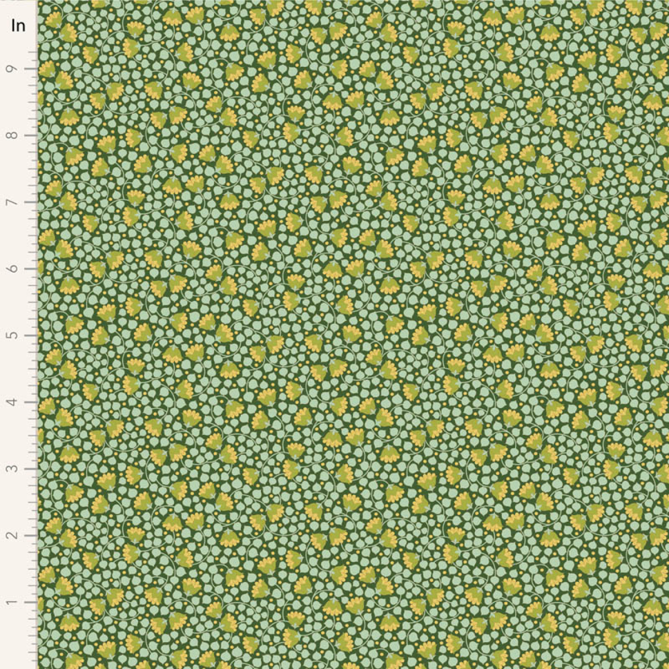Tilda Patchwork Stoff Baumwolle - Wallflower - Bellflower Pine